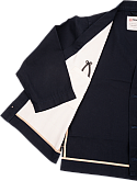 Niwaki Engei Jacket • Heavy Navy (inside pocket with Sentei Ikebana)