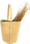 Mini Kantan Bag • Tan (with Bamboo Hand Broom)